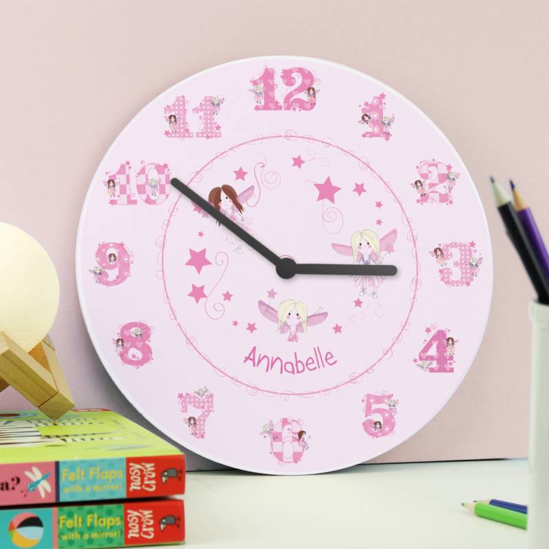 Personalised Fairy Clock